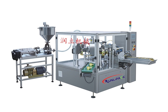 全自動醬體液體包裝機(jī)組